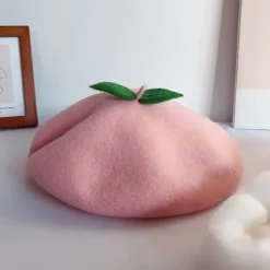 Hats*Boogzel Clothing Feelin' Peachy Beret Pink