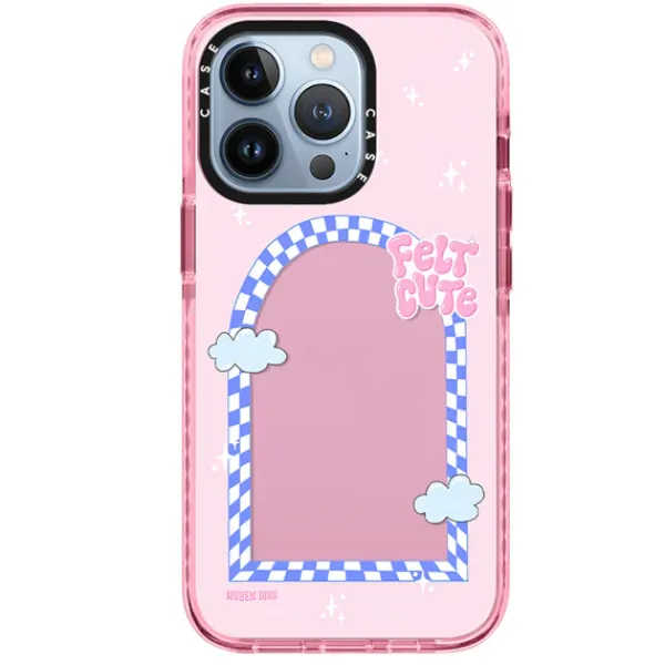 Iphone Cases*Boogzel Clothing Felt Cute iPhone Case Pink