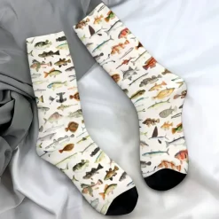 Socks*Boogzel Clothing Fish Print Socks Multi