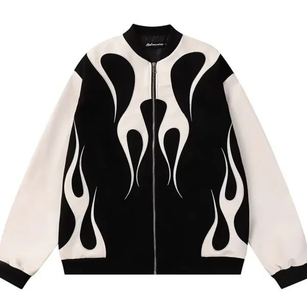 Mens|Coats & Jackets*Boogzel Clothing Flamin' Bomber Jacket