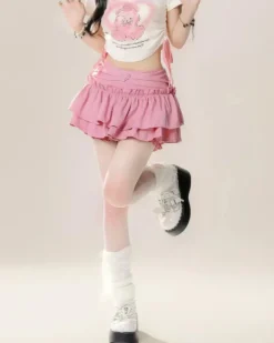 Skirts*Boogzel Clothing Flirty Babe Ruffle Skirt