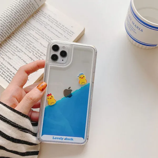 Iphone Cases*Boogzel Clothing Floating Ducks Liquid iPhone Case