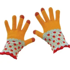 Other*Boogzel Clothing Floral Knit Gloves