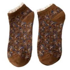 Socks*Boogzel Clothing Floral Ruffle Socks