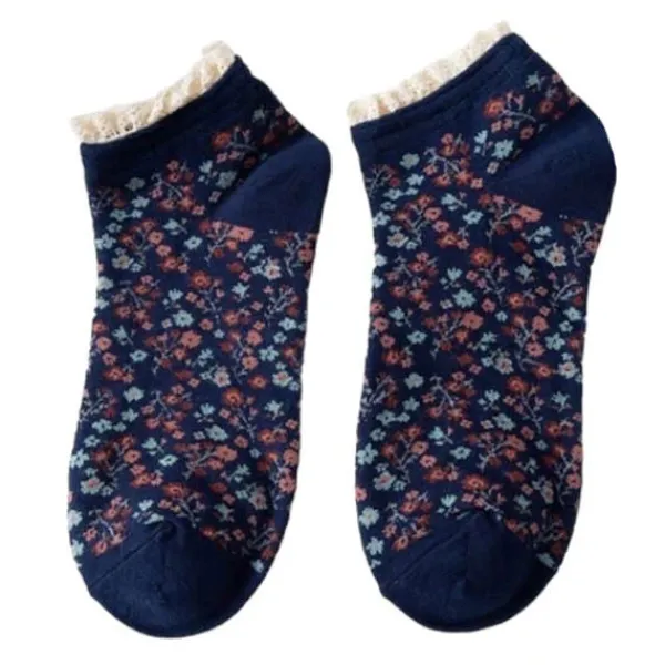 Socks*Boogzel Clothing Floral Ruffle Socks