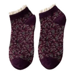 Socks*Boogzel Clothing Floral Ruffle Socks