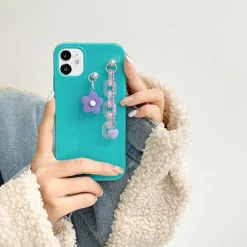 Iphone Cases*Boogzel Clothing Flower Arcylic Chain iPhone Case