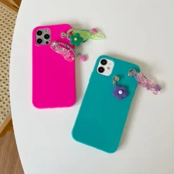 Iphone Cases*Boogzel Clothing Flower Arcylic Chain iPhone Case