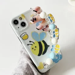 Iphone Cases*Boogzel Clothing Flower Bee Chain iPhone Case