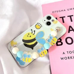 Iphone Cases*Boogzel Clothing Flower Bee Chain iPhone Case