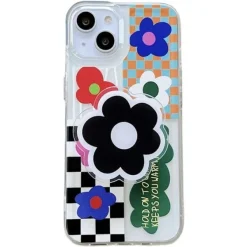 Iphone Cases*Boogzel Clothing Flower Checkered iPhone Case
