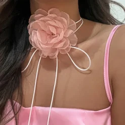 Necklaces & Chokers*Boogzel Clothing Flower Choker Necklace