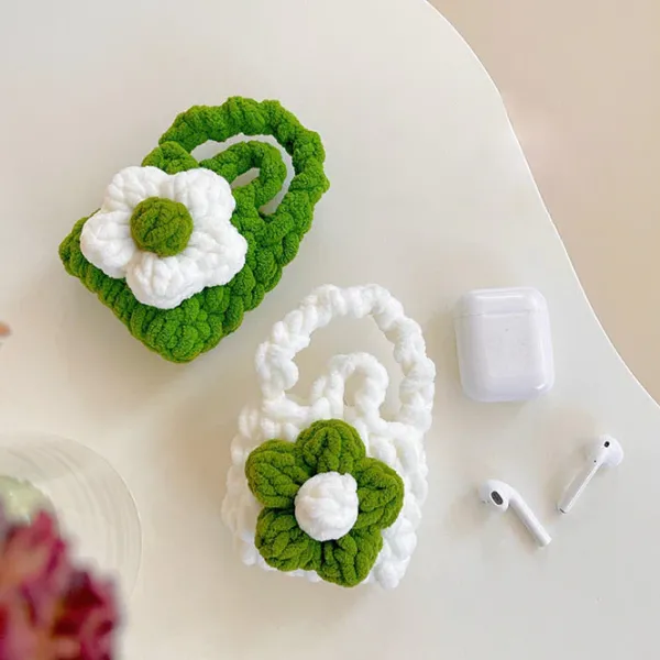 Iphone Cases*Boogzel Clothing Flower Crochet AirPods Case