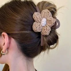 Hair Accessories*Boogzel Clothing Flower Crochet Hair Claw