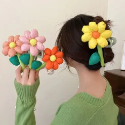 Hair Accessories*Boogzel Clothing Flower Shaped Hair Claw