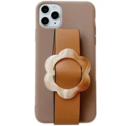 Iphone Cases*Boogzel Clothing Flower Wristband iPhone Case Brown