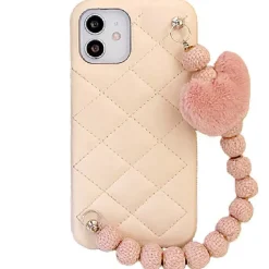 Iphone Cases*Boogzel Clothing Fluffy Heart Chain iPhone Case