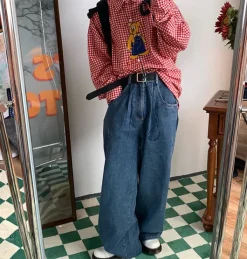 Mens|Jeans*Boogzel Clothing Forbidden Boyfriend Wide Jeans