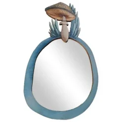 Aesthetic Mirrors|Aesthetic Room Decor*Boogzel Clothing Forest Mushroom Wooden Mirror