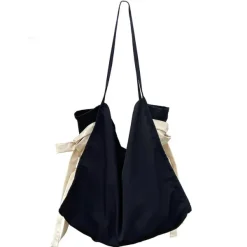 Bags & Purses*Boogzel Clothing French Aesthetic Shopper Bag Black/white