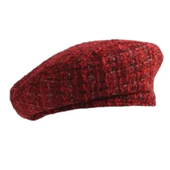 Hats*Boogzel Clothing French Girl Aesthetic Tweed Beret