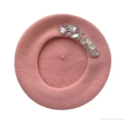 Hats*Boogzel Clothing French Girl Rhinestone Beret