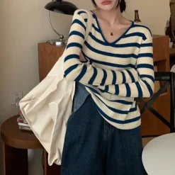 Long Sleeve Tops*Boogzel Clothing French Girl Ribbed Top