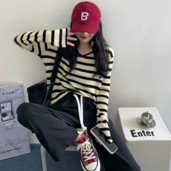 Long Sleeve Tops*Boogzel Clothing French Girl Ribbed Top