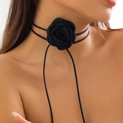 Necklaces & Chokers*Boogzel Clothing French Girl Rose Choker