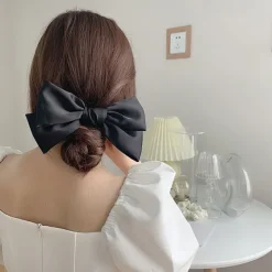 Other|Hair Accessories*Boogzel Clothing French Girl Satin Hair Bow