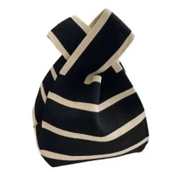 Bags & Purses*Boogzel Clothing French Mood Striped Mini Crochet Bag