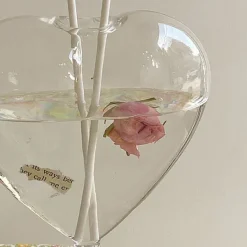 Flower Vases|Aesthetic Room Decor*Boogzel Clothing French Morning Heart-Shaped Vase