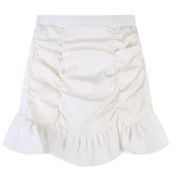 Skirts*Boogzel Clothing French Summer Ruched Mini Skirt
