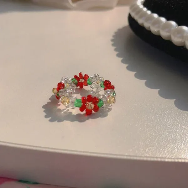 Rings*Boogzel Clothing Friendship Never Ends Flower Ring