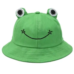 Hats*Boogzel Clothing Frog Aesthetic Bucket Hat Green