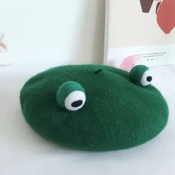 Hats*Boogzel Clothing Frog Beret Green