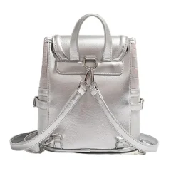 Bags & Purses*Boogzel Clothing Future World Mini Backpack in Silver