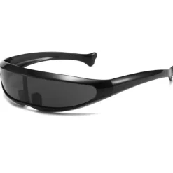 Sunglasses|Aesthetic Mirrors*Boogzel Clothing Futurecore Shield Mirrored Sunglasses