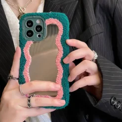 Iphone Cases*Boogzel Clothing Fuzzy Mirror iPhone Case