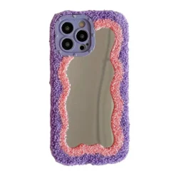 Iphone Cases*Boogzel Clothing Fuzzy Mirror iPhone Case