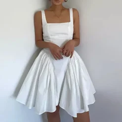 Dresses & Rompers*Boogzel Clothing Garden Of Envy Back-Tie Milkmaid Dress White