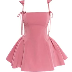 Dresses & Rompers*Boogzel Clothing Gardens in Bloom Bow-Tie Mini Dress