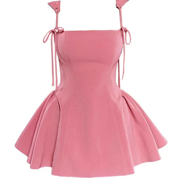 Dresses & Rompers*Boogzel Clothing Gardens in Bloom Bow-Tie Mini Dress