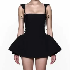 Dresses & Rompers*Boogzel Clothing Gardens in Bloom Bow-Tie Mini Dress