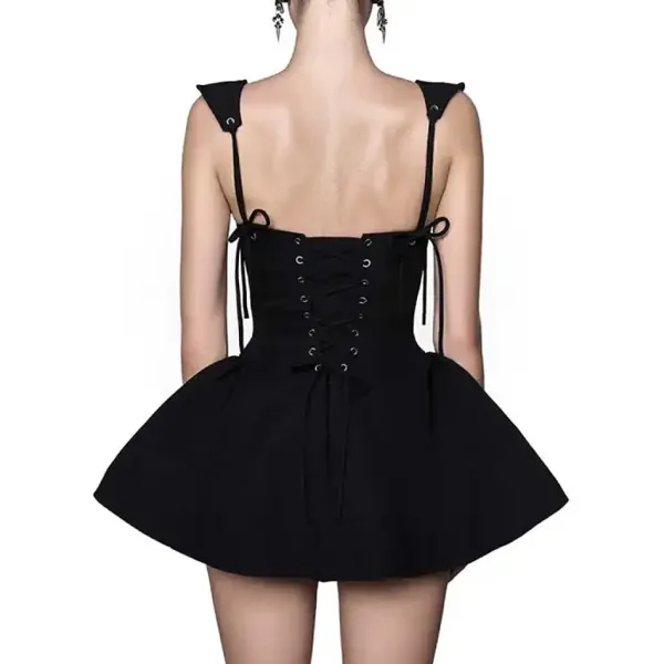Dresses & Rompers*Boogzel Clothing Gardens in Bloom Bow-Tie Mini Dress