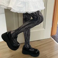 Other*Boogzel Clothing Geometric Pattern Tights