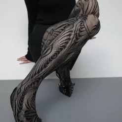 Other*Boogzel Clothing Geometric Pattern Tights