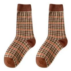 Socks*Boogzel Clothing Geometry Pattern Socks