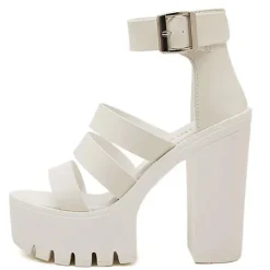 Classics|Sandals / Mary Janes*Boogzel Clothing Gigi Strap Heels