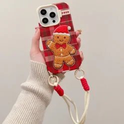 Iphone Cases*Boogzel Clothing Gingerbread Man iPhone Case Red